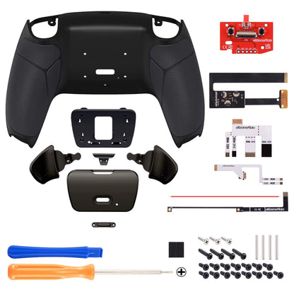 Real Metal Buttons Rise 2.0 Remap Kit for Ps5 Controller BDM-010 BDM-020, Upgrade Board Back Buttons Set Back Shell