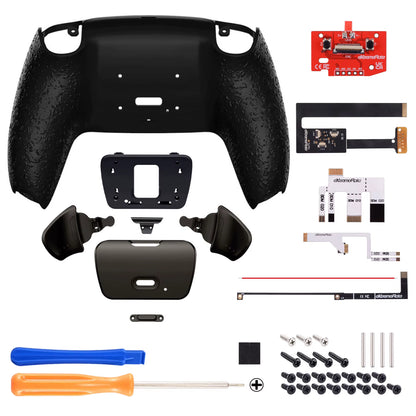 Real Metal Buttons Rise 2.0 Remap Kit for Ps5 Controller BDM-010 BDM-020, Upgrade Board Back Buttons Set Back Shell